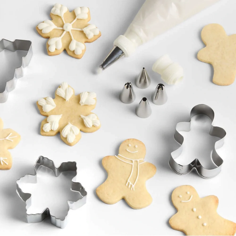 Crate&Barrel Festive Cookie Decorating Set